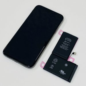 iPhoneXバッテリー交換修理