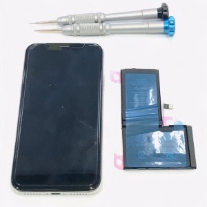 iPhoneXバッテリー交換修理