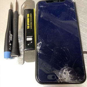 iPhoneX 液晶画面 交換修理