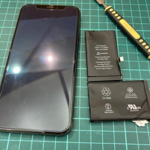iPhoneX バッテリー交換