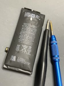 iPhone8 バッテリー交換