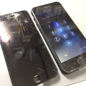 iPhone8 ガラスパネル交換