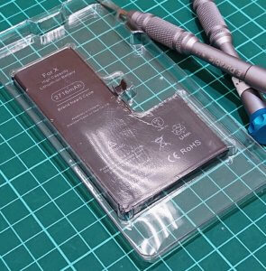 iPhoneX バッテリー交換