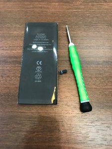iPhone6plus バッテリー交換