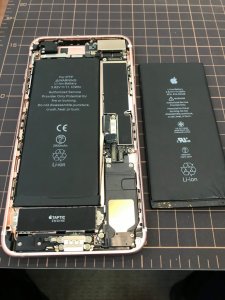 iPhone7Plus バッテリー交換