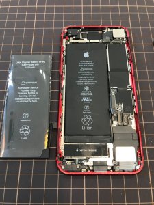 iPhone7 バッテリー