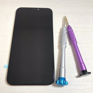 iPhoneXRフロントパネル交換