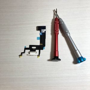 iPhoneXRライトニング交換