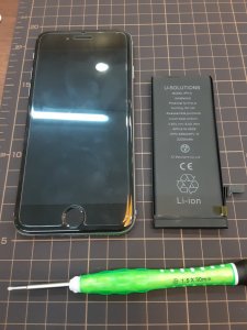 iPhone6 バッテリー交換