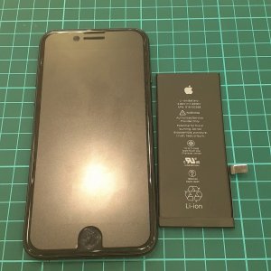 iPhone7 バッテリー交換