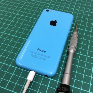iPhone5C バッテリー交換