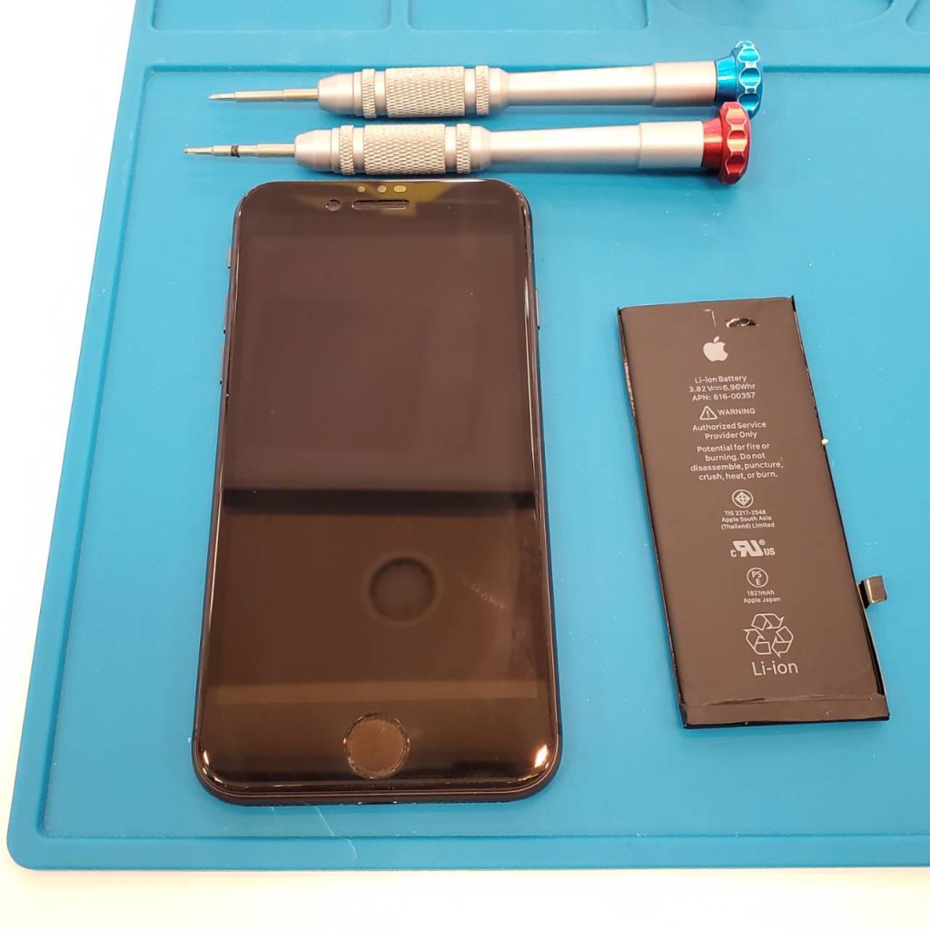 iPhone8バッテリー交換修理