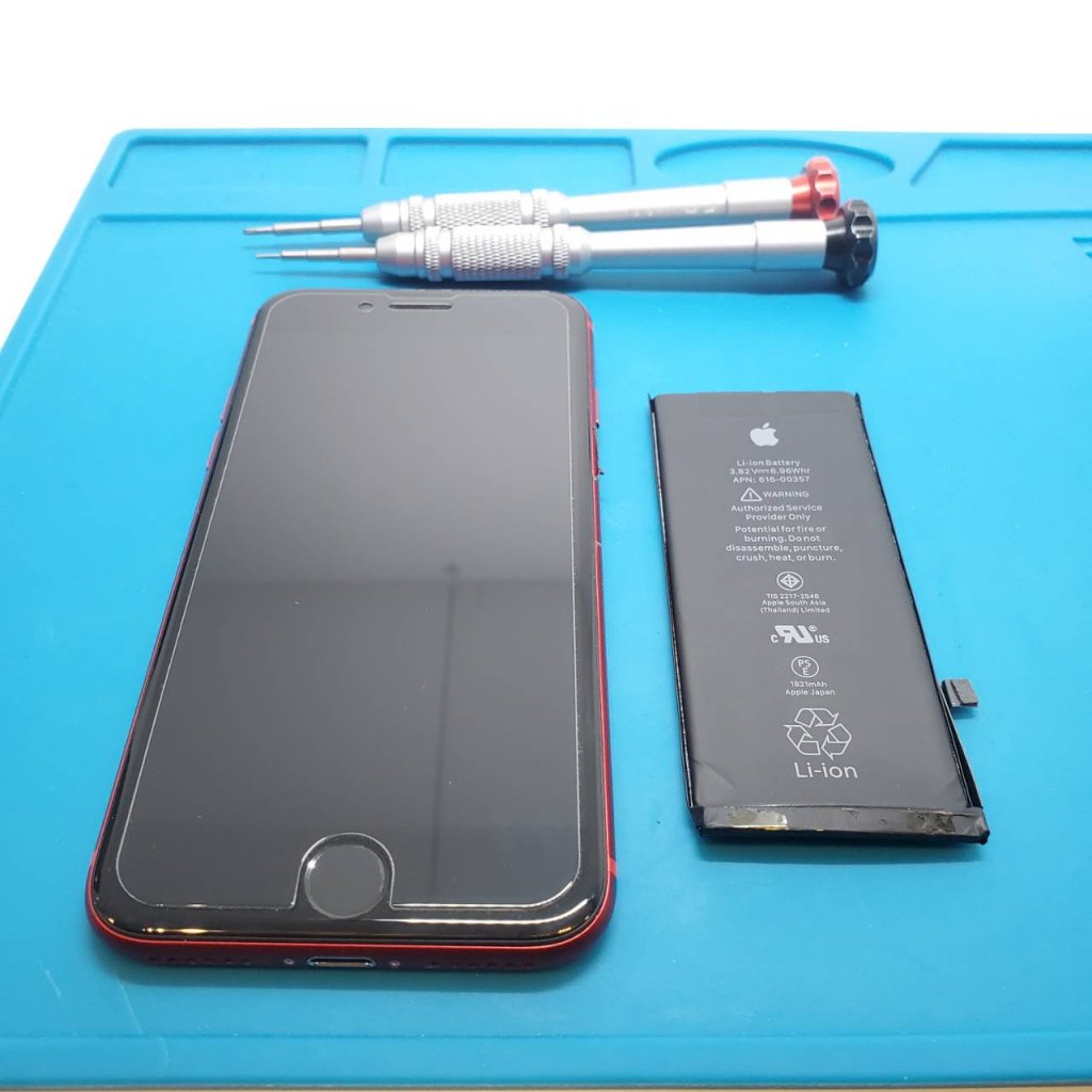 iPhone8バッテリー交換修理