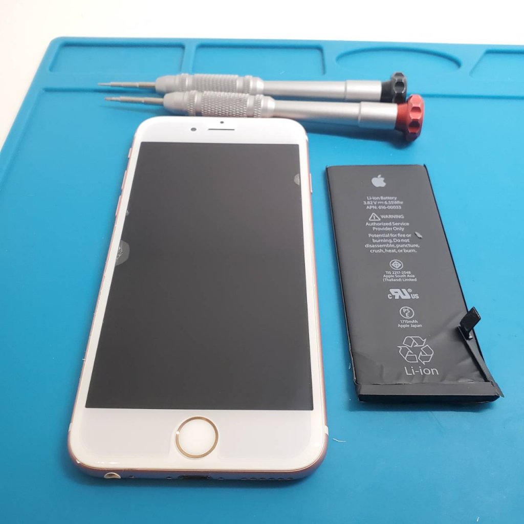 iPhone6Sバッテリー交換修理