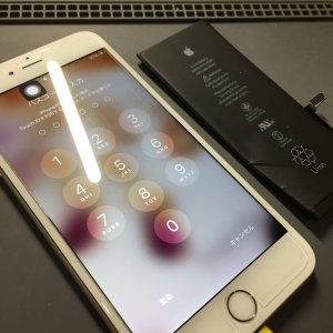 iPhone6Plus バッテリー交換