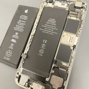 iPhone6s バッテリー交換