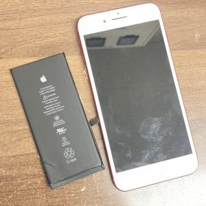 iPhone8 バッテリー交換修理