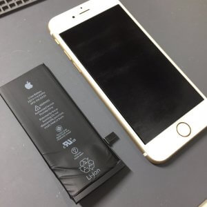 iPhone6 バッテリー交換