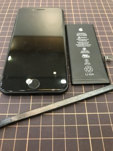 iPhone７　バッテリー