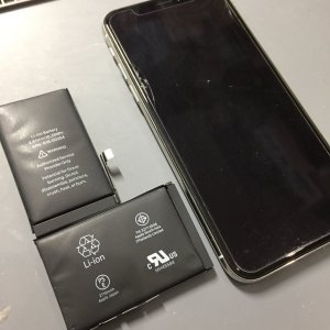 iPhoneX バッテリー交換
