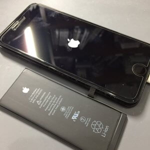 iPhone7 バッテリー交換