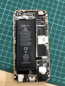iPhone6 バッテリー交換