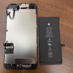 iPhone7Plusバッテリー交換