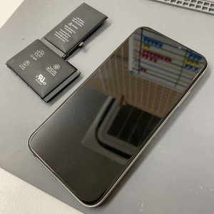 iPhone X　バッテリー交換