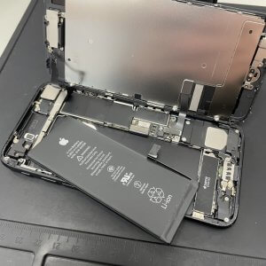 iphone7 バッテリー交換修理