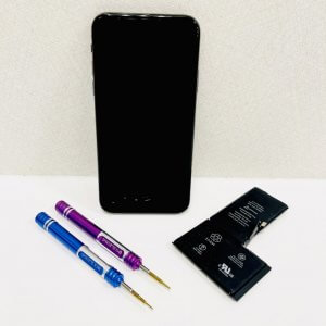 iPhoneX バッテリー交換修理