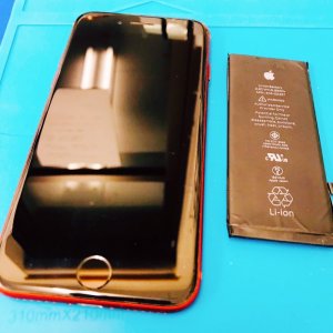iPhone8 バッテリー交換
