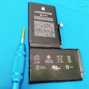 iPhoneXSmax バッテリー交換