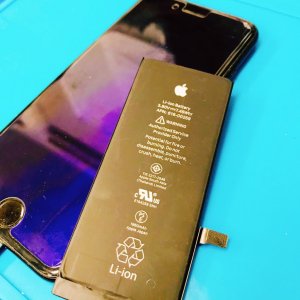 iPhone7 バッテリー交換