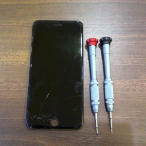 iPhone6SPlusパネル交換