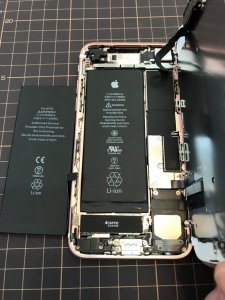 iPhone7 バッテリー交換