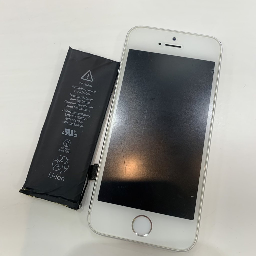 iPhone5Sバッテリー交換修理