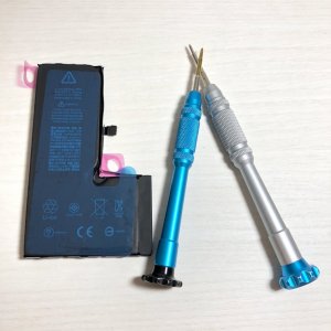 iPhoneXSバッテリー交換