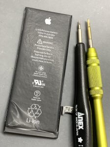 iPhone6 バッテリー交換