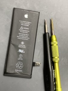 iPhone7 バッテリー交換