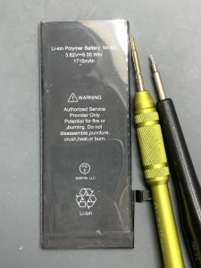 iPhone6S 充電減り バッテリー交換