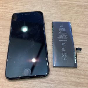 iPhone7　バッテリー交換