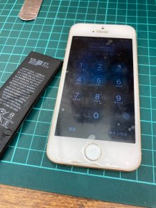 iPhoneSE バッテリー交換