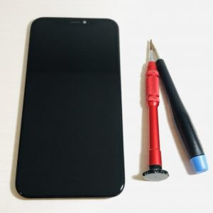 iPhoneXRフロントパネル交換