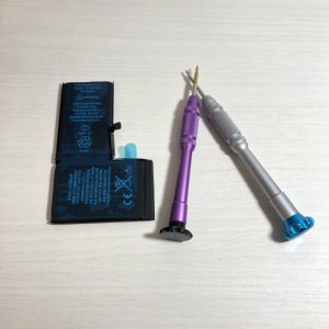 iPhoneXバッテリー交換