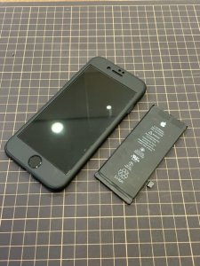 iPhone8バッテリー交換