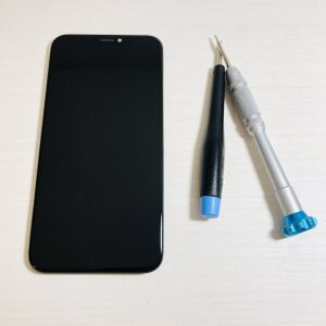 iPhoneXフロントパネル交換
