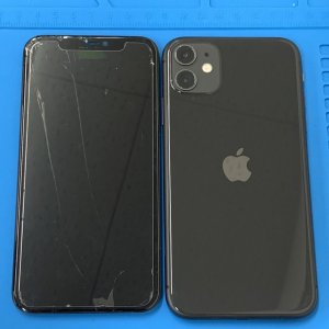 iPhone11液晶交換修理
