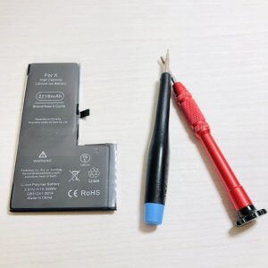 iPhoneXバッテリー交換