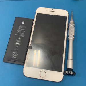 iPhone7バッテリー交換修理