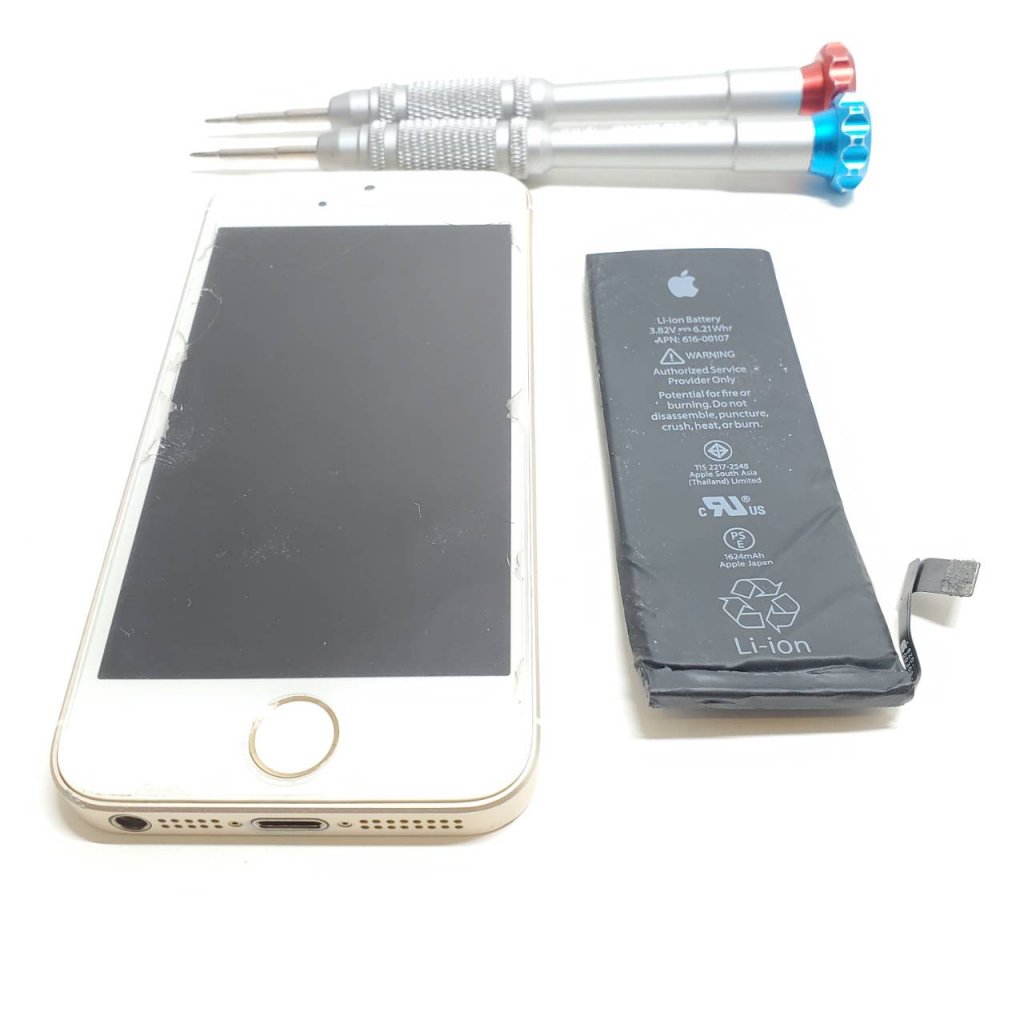 iPhoneSE バッテリー交換修理